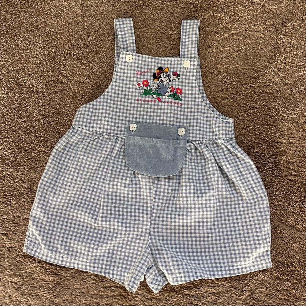Vintage Disney Minnie 3T Shortalls